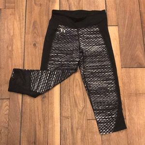 Under Armour crop active leggings. Excellent cond!